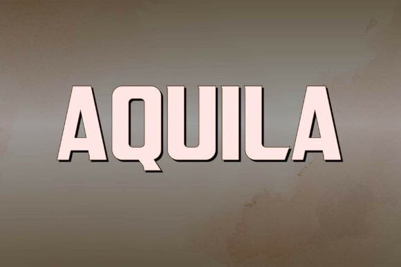 Aquila Bold: A Gothic-Infused Typeface for Striking Designs
