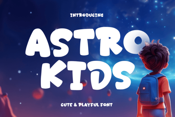 Astrokids: A Playful Font for Creative Projects