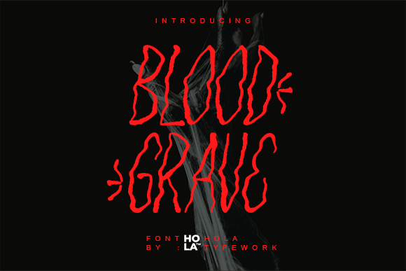 Blood Grave: The Horror Display Font That Drips With Style