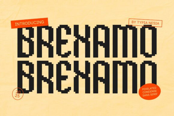 Brexamo: Retro Pixel Charm Meets Modern Design
