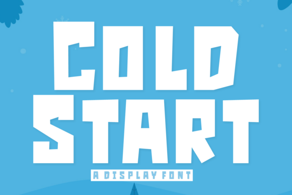 Cold Start: The Charming Display Font for Bold Projects