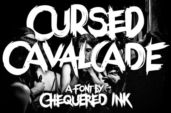 Cursed Cavalcade: A Font for Unforgettable Designs