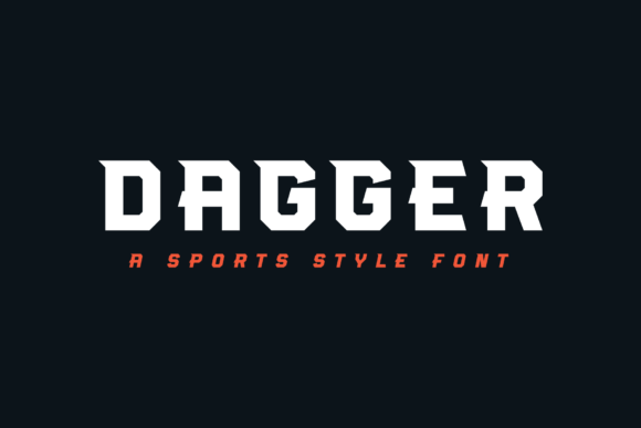 Dagger: A Font That Captures the Decisive Moment