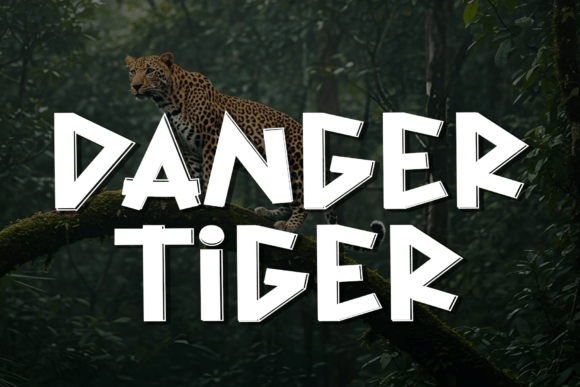Danger Tiger: Unleash Primal Energy in Your Designs