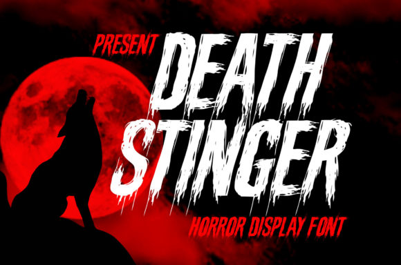 Death Stinger: The Horror Fantasy Font for Bold Designs