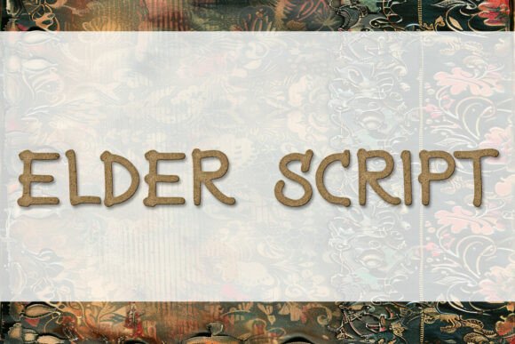 Elder Script: Ancient Legends in a Typeface