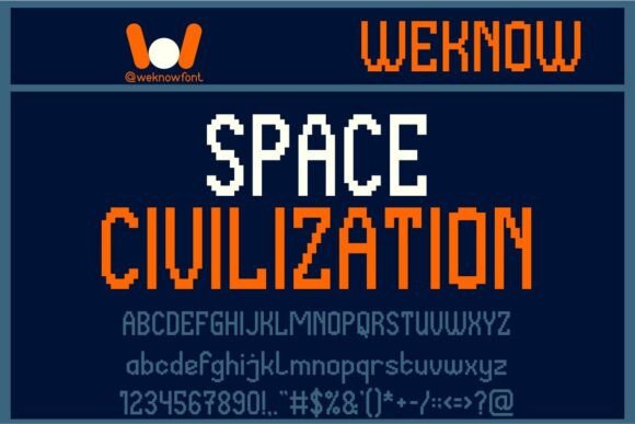 Space Civilization Font: Your Gateway to Futuristic Design