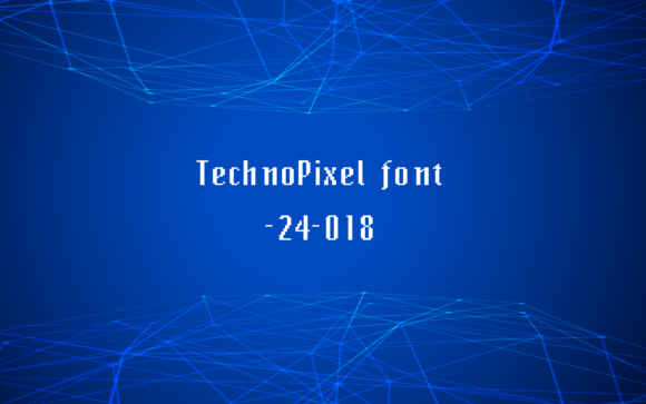 Techno Pixel: The Retro Typeface for Modern Creators