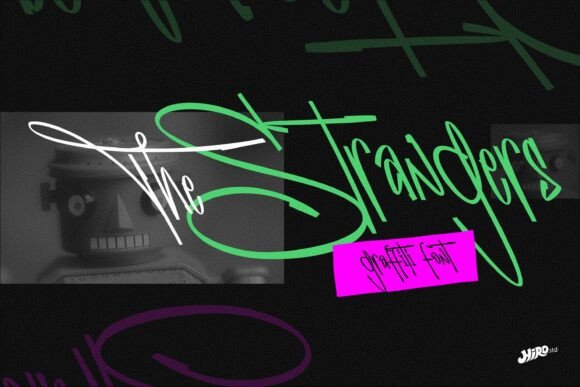 The Stranger: Urban Graffiti Font
